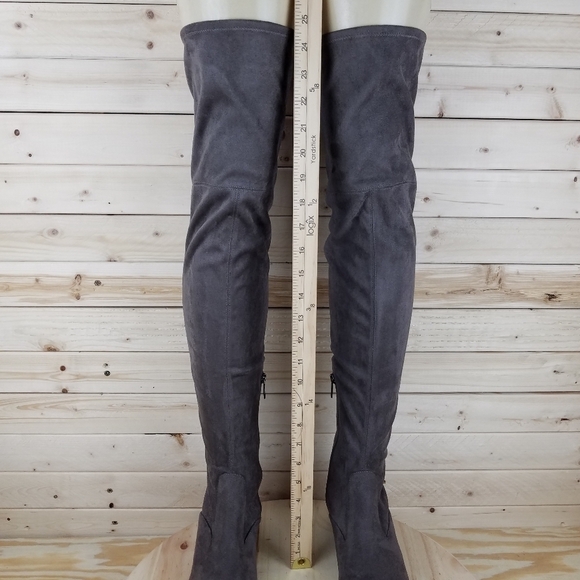 Marc Fisher Ltd Yakira Over the Knee Tall Boots Women's 6 M Pointed Toe Zip NEW - Picture 9 of 12